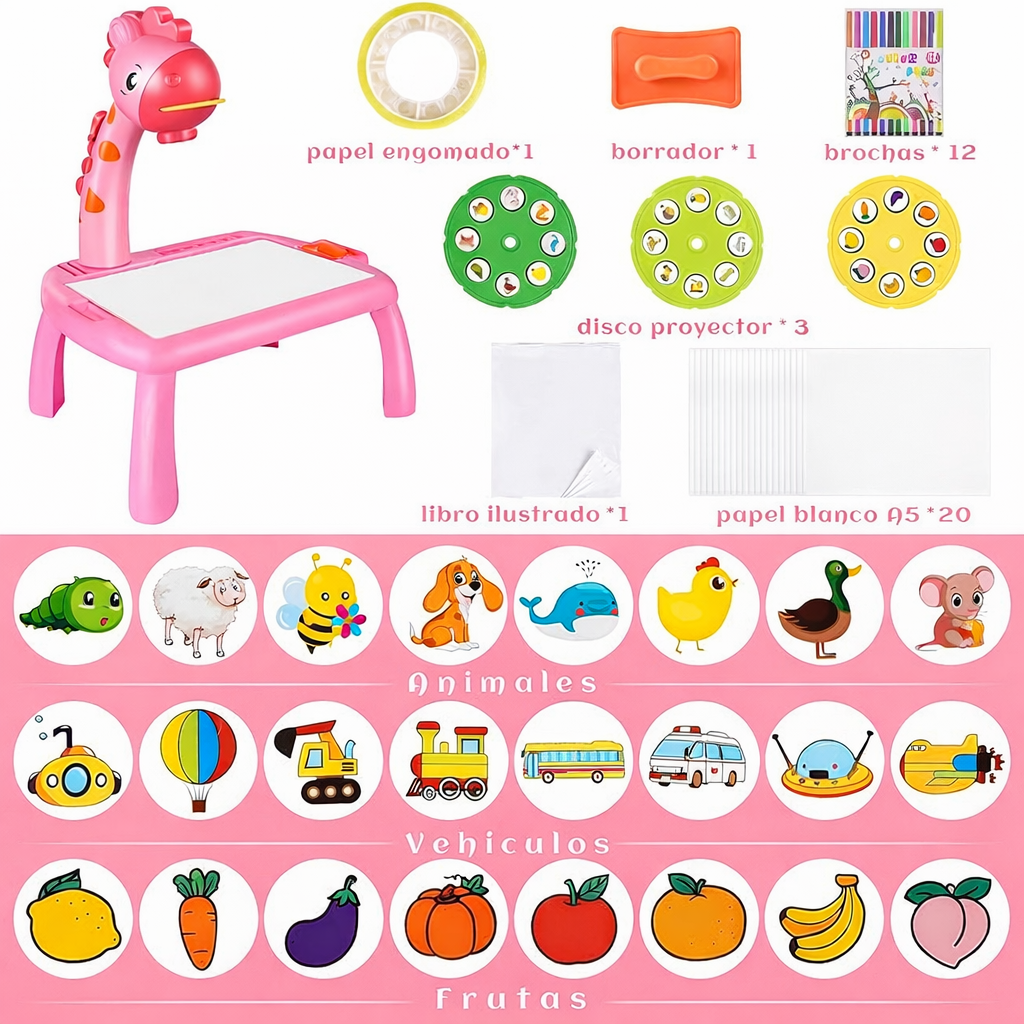 La mesa de dibujo que convierte pantallas en creatividad guiada