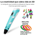El bolígrafo 3D que convierte pantallas en creatividad real